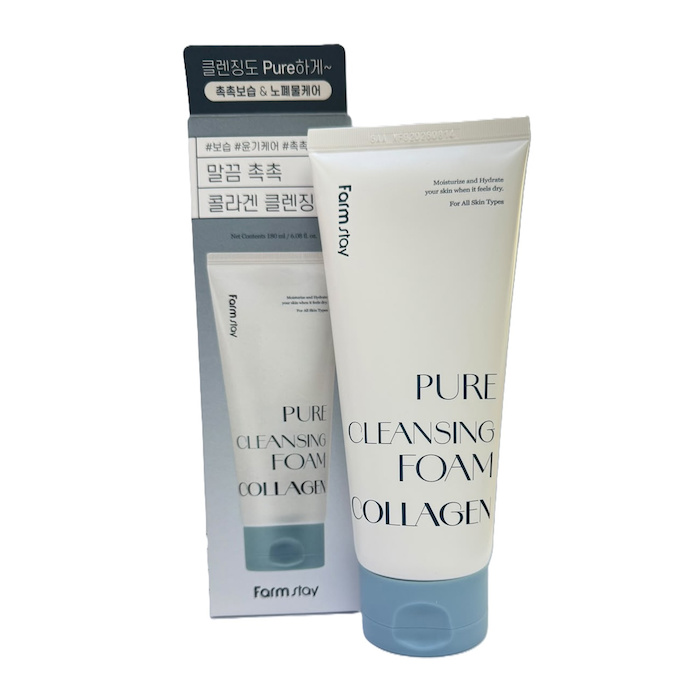 Farm Stay Pure Cleansing Foam (Collagen) 180mlProduct Thumbnail