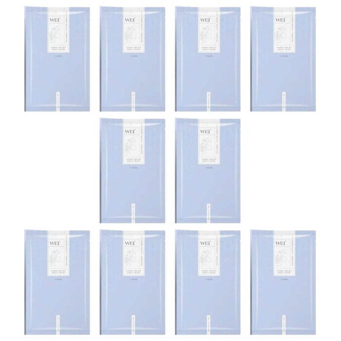 WEI Lotus Blossom Thirst Relief Sheet Mask 10pcsProduct Thumbnail