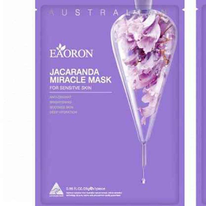 EAORON Eaoron Jacaranda Miracle Mask (5x25g) (Hong Kong Official Product) (9348107001386) 25 g x 5 pcsProduct Thumbnail
