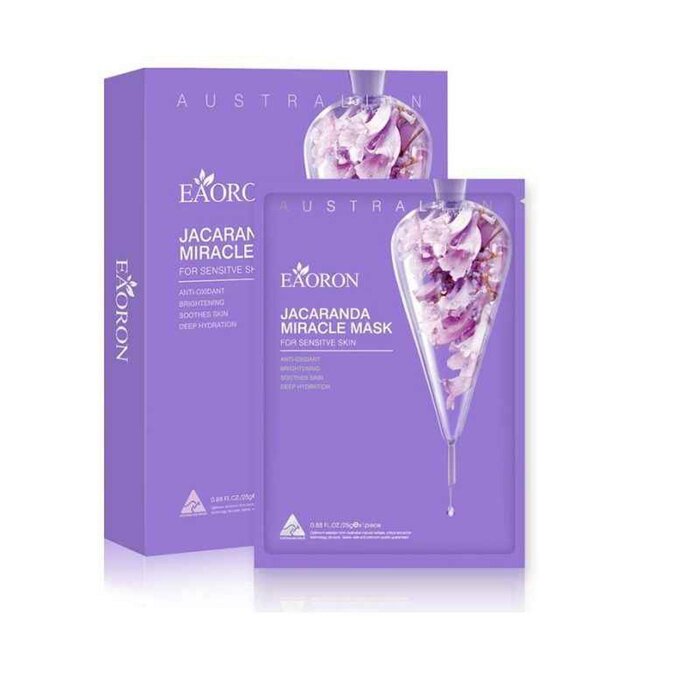 EAORON Eaoron Jacaranda Miracle Mask (5x25g) (Hong Kong Official Product) (9348107001386) 25 g x 5 pcsProduct Thumbnail