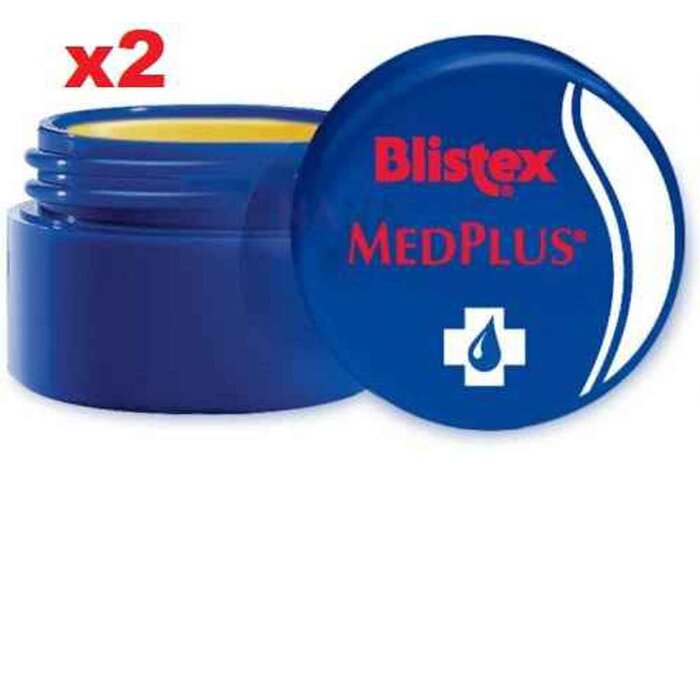 블리스텍스 Blistex MEDPLUS Lip Protectant x2 7g x 2Product Thumbnail