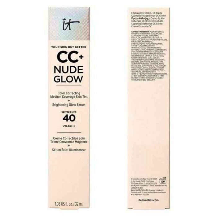 IT Cosmetics YOUR SKIN BUT BETTER CC Cream Nude Glow With SPF40 32mlProduct Thumbnail