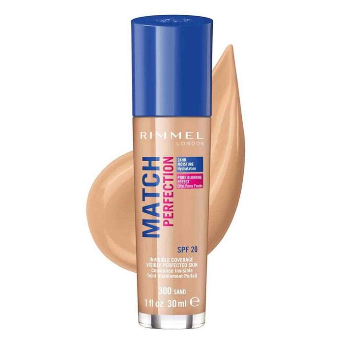 Rimmel London Match Perfection Liquid Foundation SPF20 30mlProduct Thumbnail
