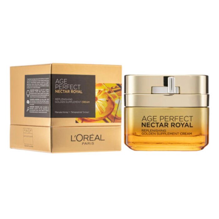 L'Oreal Age Perfect Nectar Royal Golden Supplement Light Cream -No stock 26 Sept 2024 50mlProduct Thumbnail