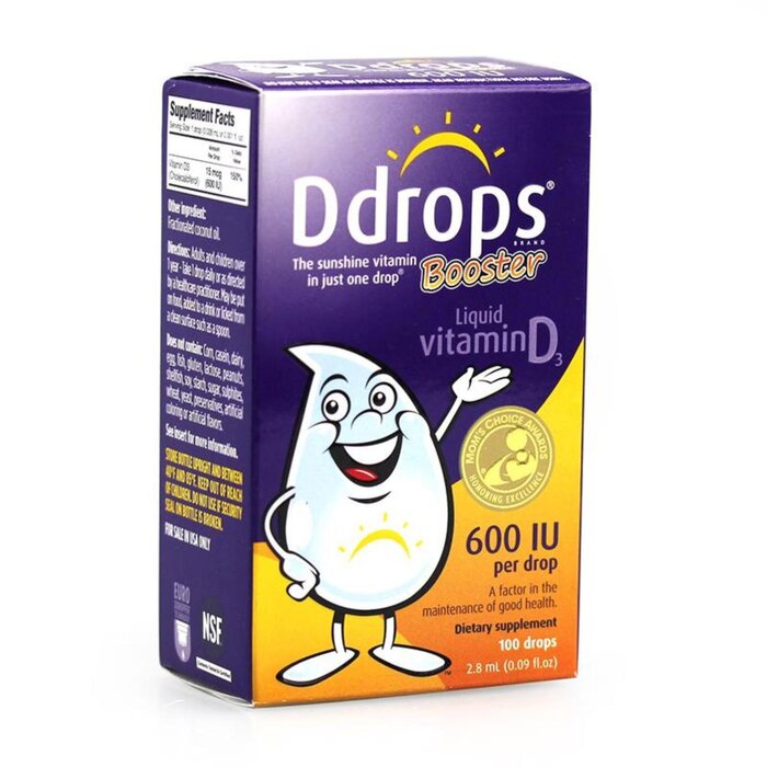 Ddrops Vitamin D3 drops 600UI 2.8mlProduct Thumbnail