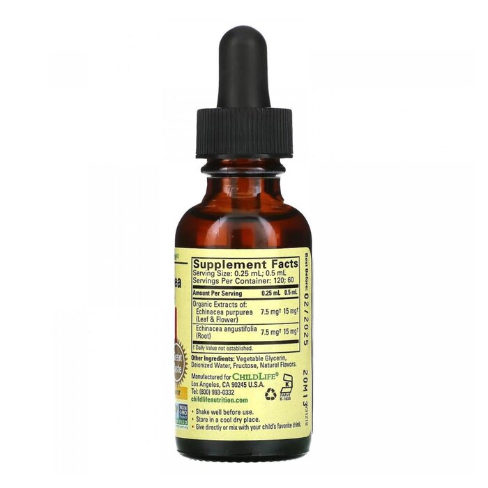 ChildLife Echinacea (Natural Orange Flavor) 1 fl.oz.Product Thumbnail