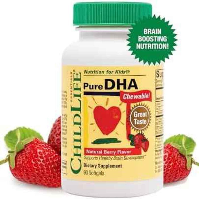ChildLife Pure DHA Softgels (Natural Berry Flavor) 90 SoftgelsProduct Thumbnail
