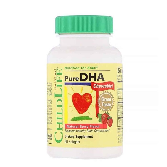 ChildLife Pure DHA Softgels (Natural Berry Flavor) 90 SoftgelsProduct Thumbnail