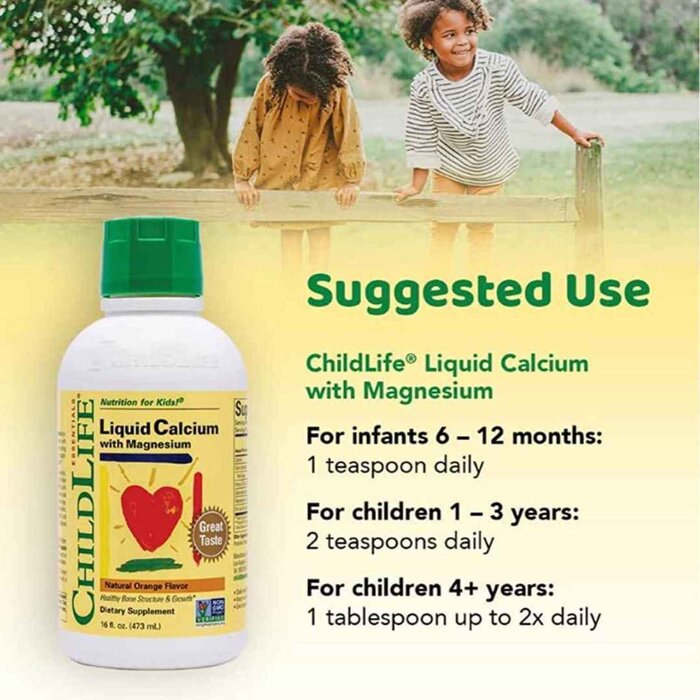 ChildLife Liquid Calcium with Magnesium (Natural Orange Flavor) 473mlProduct Thumbnail