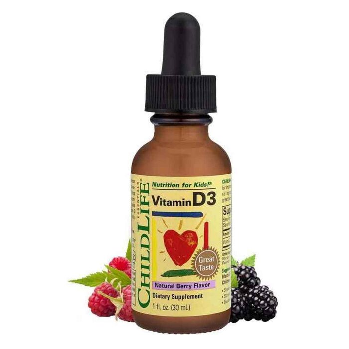 ChildLife Essentials Vitamin D3 Natural Berry Flavor 30mlProduct Thumbnail