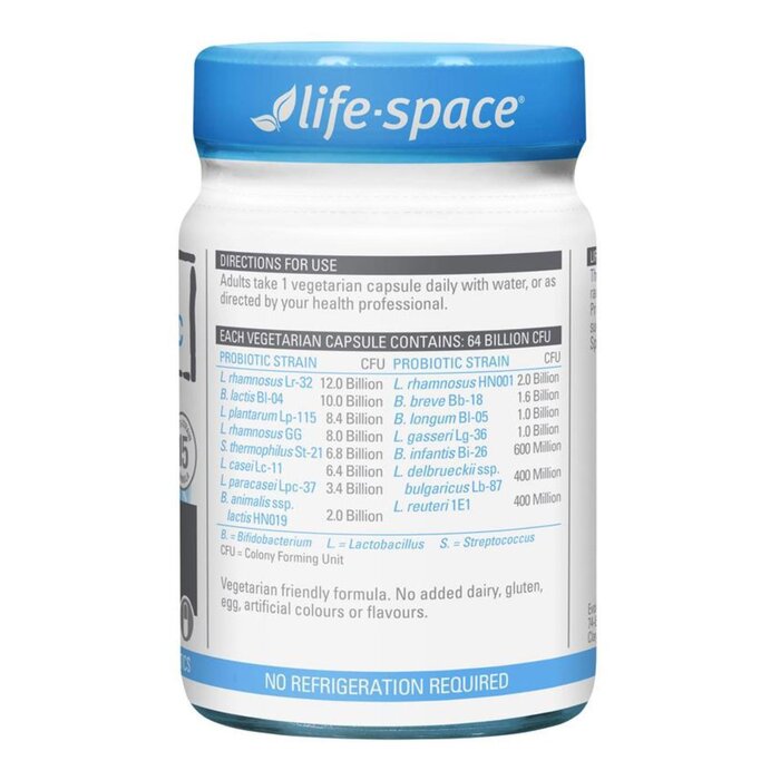 Life Space Double Strength Probiotic-no stock 26 July 2024 30 CapsulesProduct Thumbnail