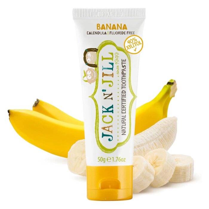 Jack N Jill Natural Toothpaste - Banana 50gProduct Thumbnail