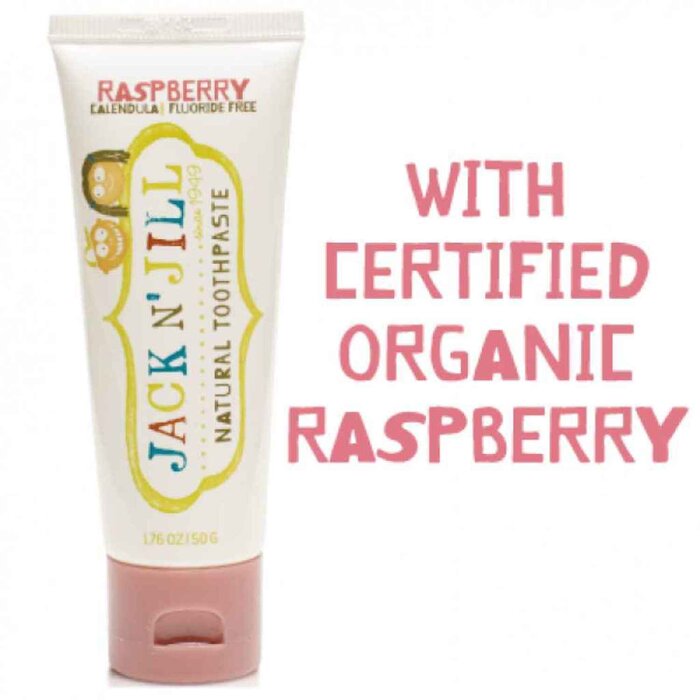 Jack N Jill Natural Toothpaste - Raspberry 50gProduct Thumbnail