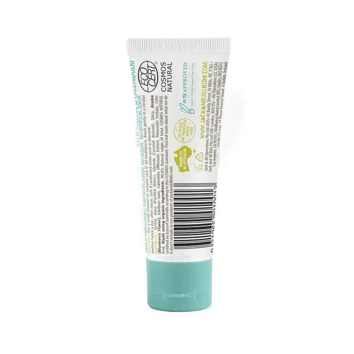 Jack N Jill Natural Toothpaste - Blueberry 50gProduct Thumbnail