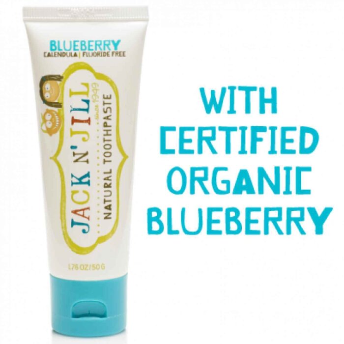 Jack N Jill Natural Toothpaste - Blueberry 50gProduct Thumbnail