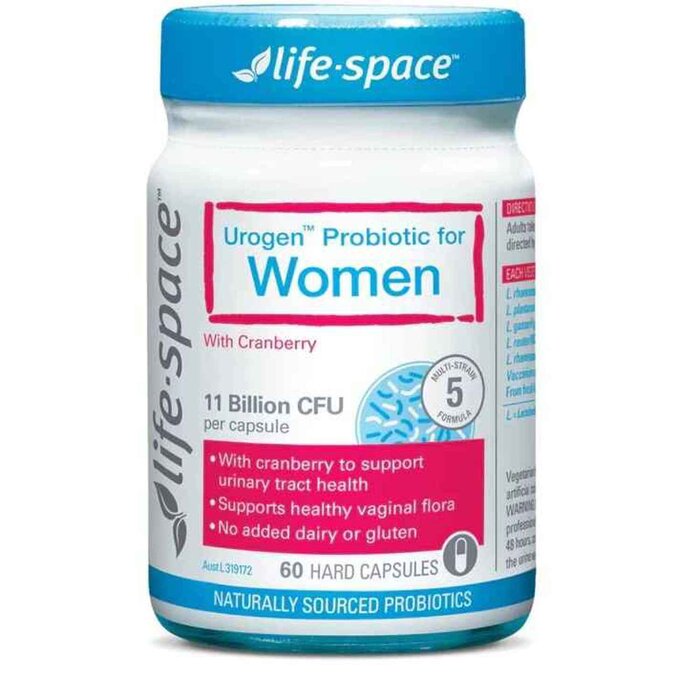 Life Space Urogen Probiotic for Women 60 capsulesProduct Thumbnail