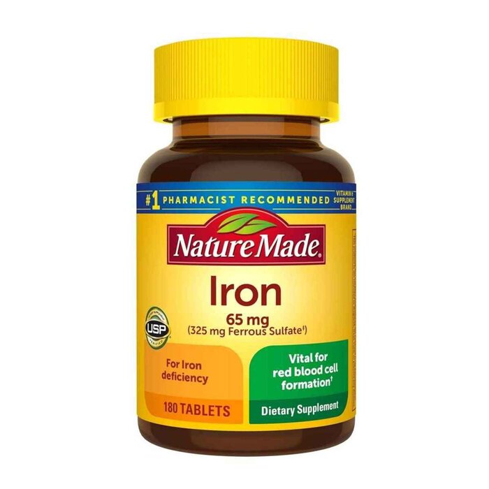 Nature Made Iron 65mg Dietary Supplement 365 TabletsProduct Thumbnail