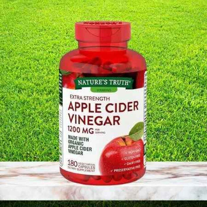 NATURE'S TRUTH Apple Cider Vinegar 1200 mg 180  CapsulesProduct Thumbnail