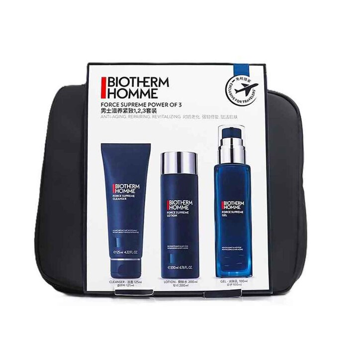 Biotherm Force Supreme Power of 3 125ml+200ml+100