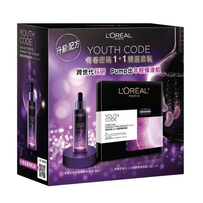 L'Oreal Youth Code Essence & Mask Set EXP. 03-2025 SetProduct Thumbnail