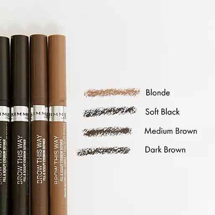 Rimmel London Brow This Way Fill & Sculpt Eyebrow Definer 0.25gProduct Thumbnail
