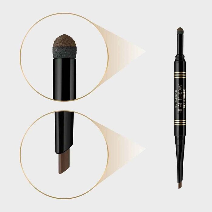 Max Factor 密絲佛陀  雙效持妝眉筆 #03 Medium BrowProduct Thumbnail