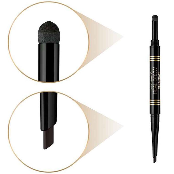 マックスファクター Max Factor Real Brow Fill & Shape Eyebrow Pencil #05 Black BrownProduct Thumbnail