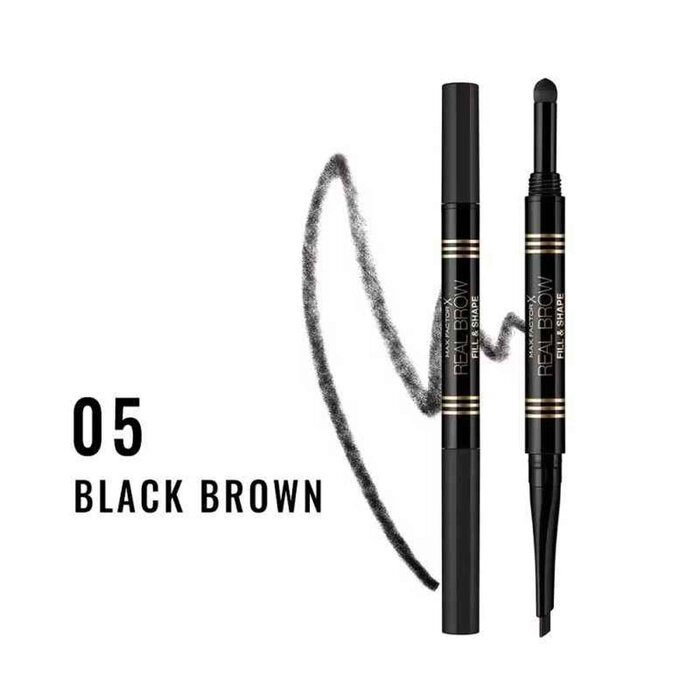 マックスファクター Max Factor Real Brow Fill & Shape Eyebrow Pencil #05 Black BrownProduct Thumbnail