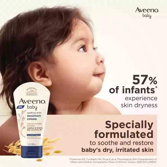 Aveeno Baby Soothing Relief Moisturre Cream 8ozProduct Thumbnail