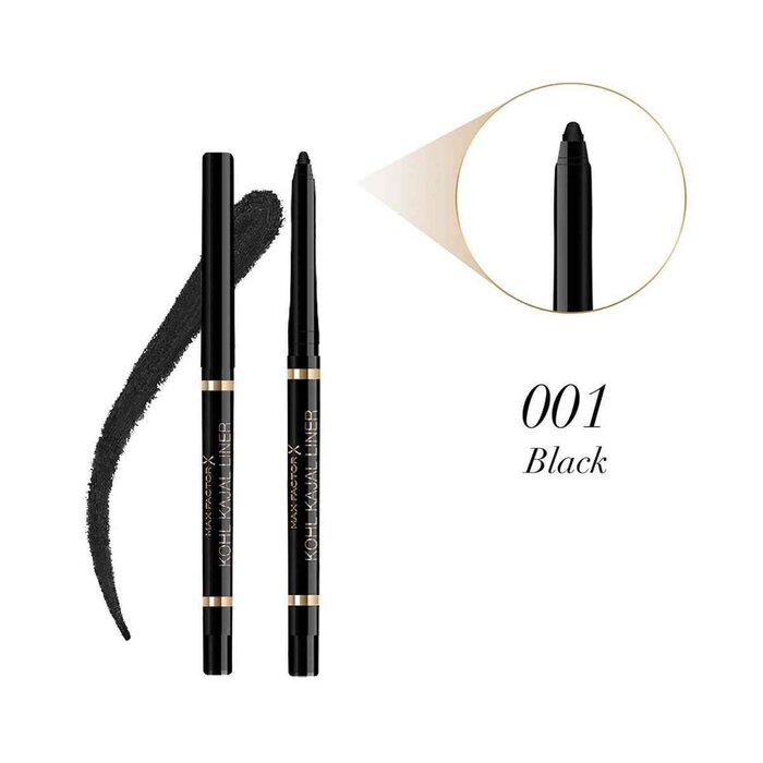 Max Factor Kohl Kajalliner Automatic Eyeliner Penoil #001 BlackProduct Thumbnail