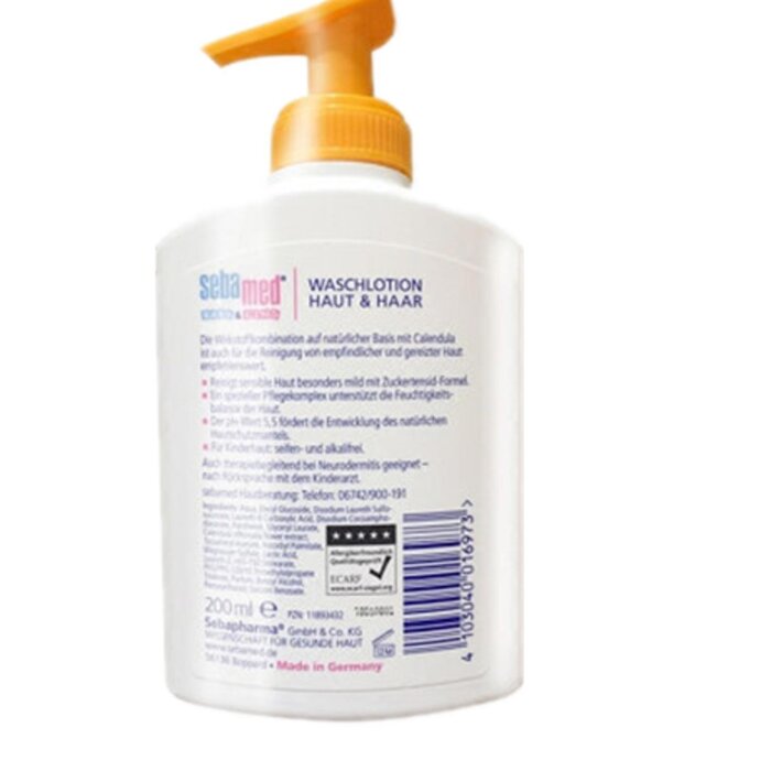 Sebamed Calendula Baby & Kind Body and Hair Wash 200mlProduct Thumbnail