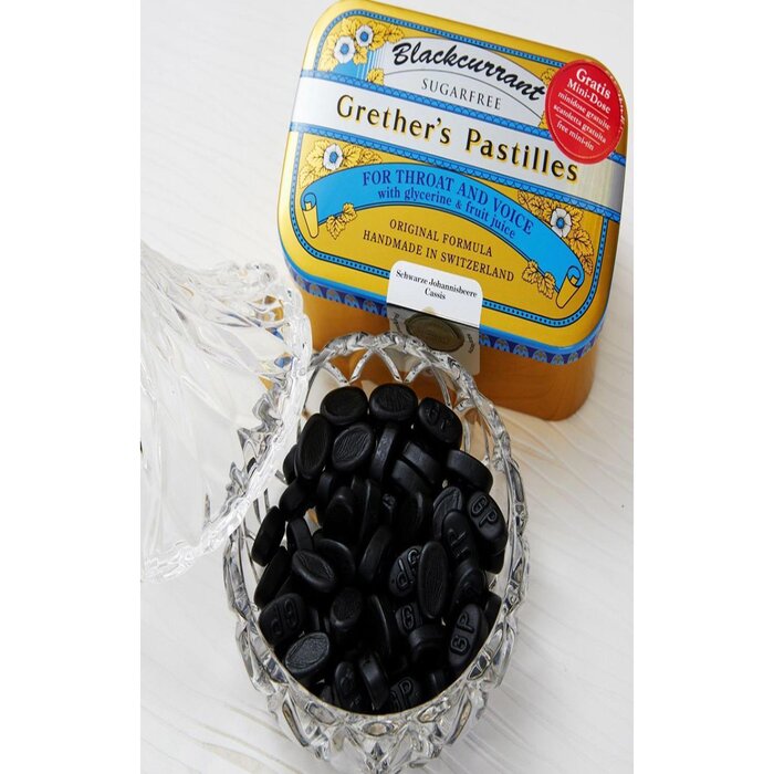 GRETHER'S Pastilles Blackcurrant Regular 60gProduct Thumbnail