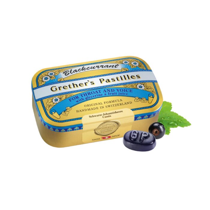 GRETHER'S Pastilles Blackcurrant Regular 110gProduct Thumbnail