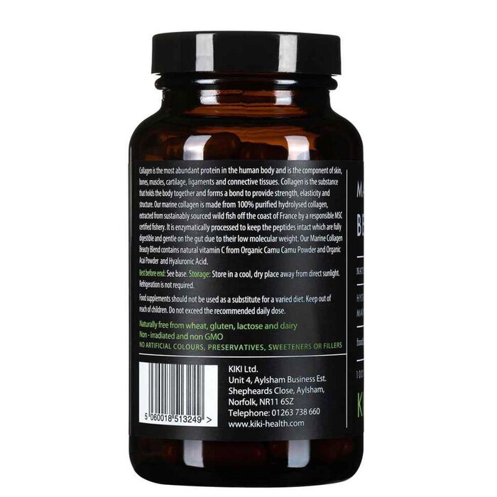 KIKI HEALTH Marine Collagen Beauty Blend 150 Vegan capsules Fixed SizeProduct Thumbnail