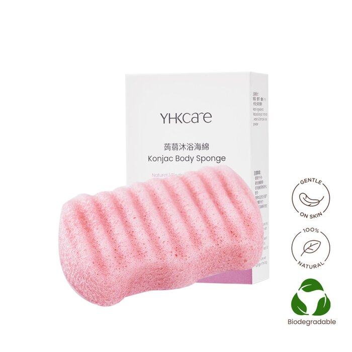 YHKCARE 蒟蒻沐浴海綿 （玫瑰） 1 pcProduct Thumbnail