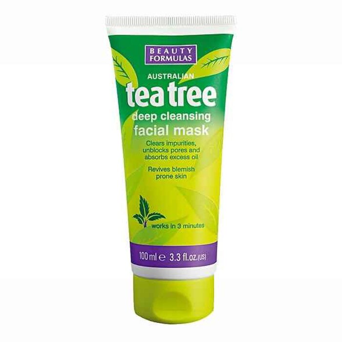 Beauty Formulas Tea Tree Deep Cleansing Facial Mask 100mlProduct Thumbnail