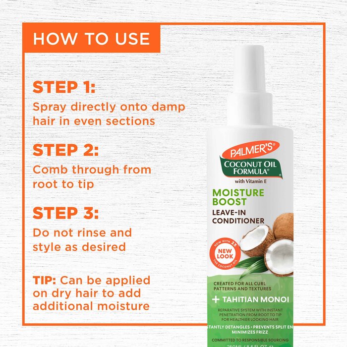 PALMERS Coconut Oil Leave in Conditioner 250mlProduct Thumbnail