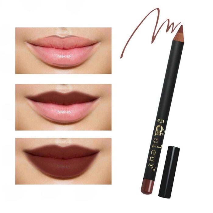 En Coleur Wood Lip Pencil Liner Rose BrownProduct Thumbnail