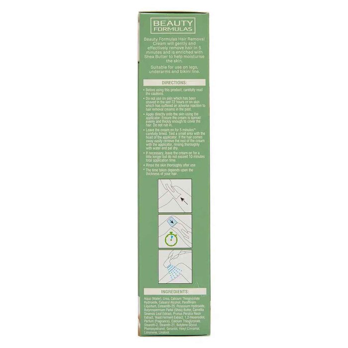 Beauty Formulas Moisturising Hair Removal Cream 100mlProduct Thumbnail