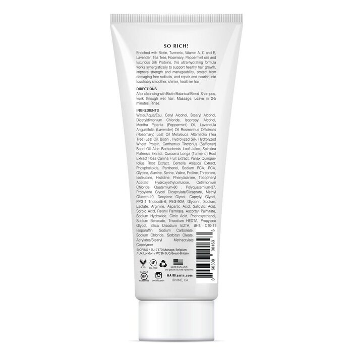 Hairtamin BIOTIN SHAMPOO & CONDITIONER 207mlProduct Thumbnail