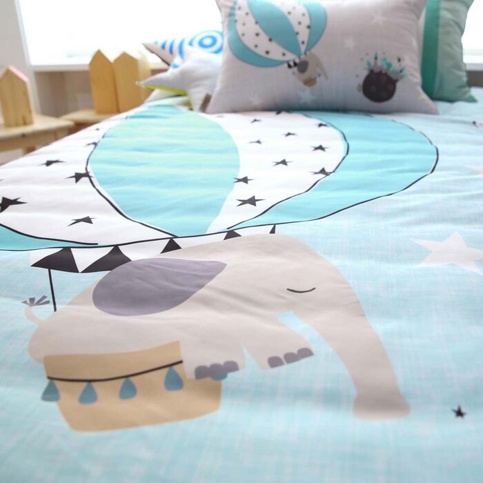 Jadaloo 防塵蟎抗鼻敏感兒童四季被套枕袋套裝 Junior BedProduct Thumbnail