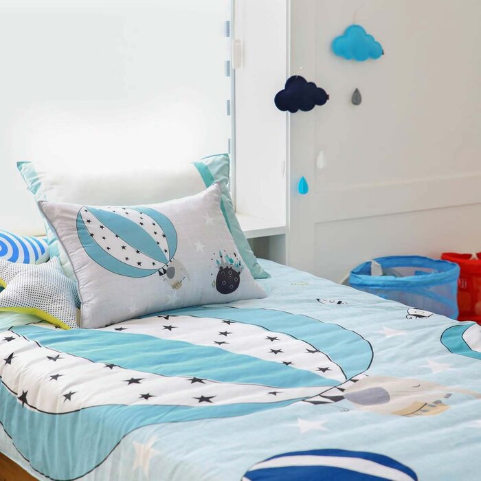 Jadaloo 防塵蟎抗鼻敏感兒童四季被套枕袋套裝 Junior BedProduct Thumbnail