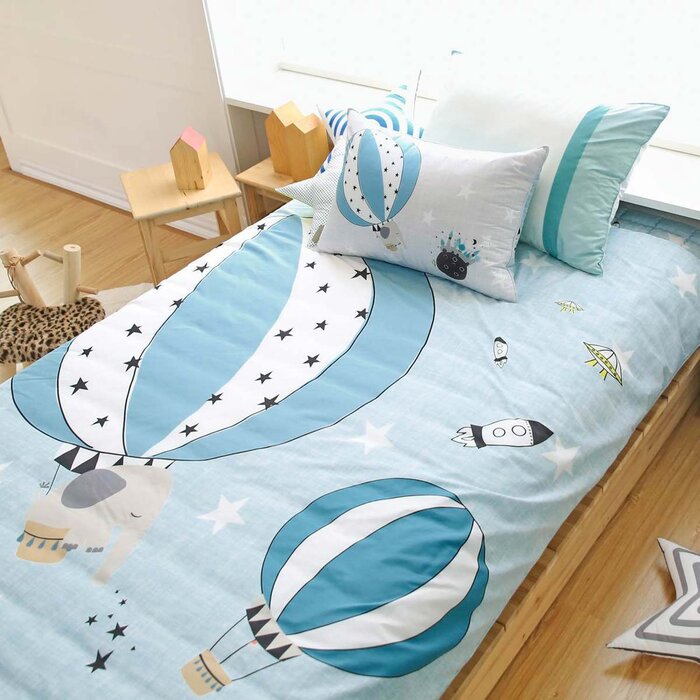 Jadaloo 防塵蟎抗鼻敏感兒童四季被套枕袋套裝 Junior BedProduct Thumbnail