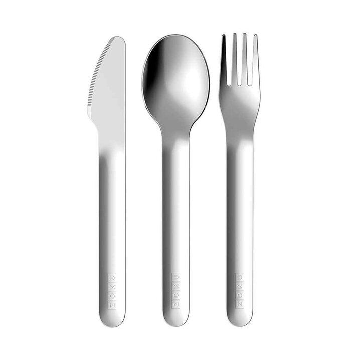 ZOKU Coca-Cola Stainless Steel Pocket Utensil Set (Includes Spoon, Fork, Knife) Fixed SizeProduct Thumbnail