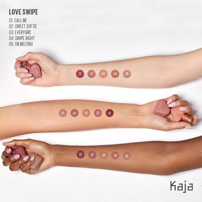 KAJA Beauty LOVE SWIPE Lightweight Cushiony Lip Mousse *5 shades are available 05 I'm Melting Product Thumbnail