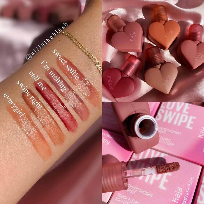 KAJA Beauty LOVE SWIPE Lightweight Cushiony Lip Mousse *5 shades are available 05 I'm Melting Product Thumbnail