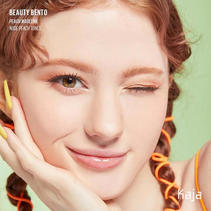 KAJA Beauty BEAUTY BENTO 三色小抽屉眼影 *10款可選丨【016 Peach Madeline】 Fixed SizeProduct Thumbnail