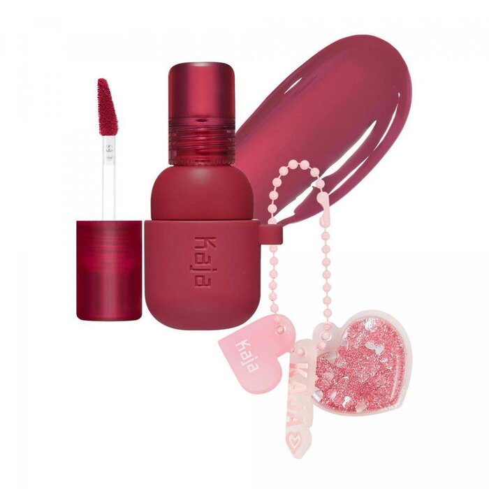 KAJA Beauty JELLY CHARM Lip & Blush Glazed Keychain Stain 6 shades are available (02 Squeeze Guava) Picture ColorProduct Thumbnail