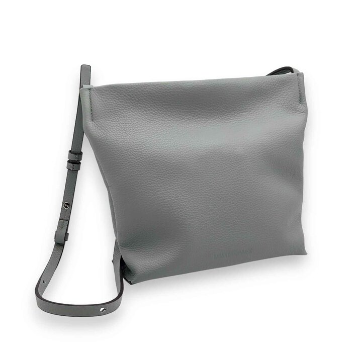 Leatheraft Calista Poppy Cowhide Crossbody Leather Bag(White) 12.2&quot;x4.3&quot;x9.3&quot;Product Thumbnail