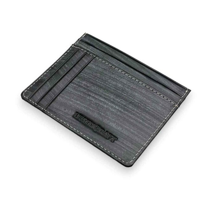 Leatheraft COOPER Business RFID Front Pocket Id Window Card Sleeve(Grey) 4.125&quot;x3.125&quot;Product Thumbnail